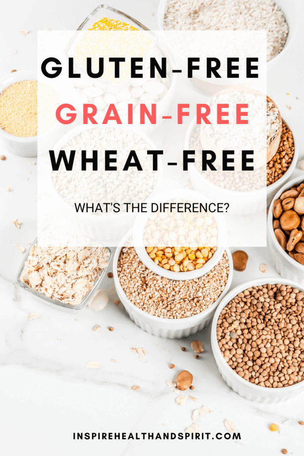 Gluten-Free vs. Grain-Free vs. Wheat-Free - Inspire Health and Spirit